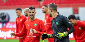 بلعمري يشيد بملعب مولاي عبد الله والعيناوي يعبّر عن فخره بتمثيل المغرب بلعمري والعيناوي يؤكدان جاهزية المغرب قبل مواجهة النيجر