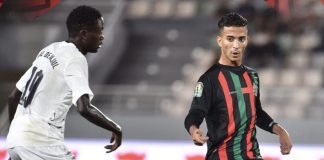 الجيش الملكي يفوز 2-0 على ريال بانجول ويؤجل حسم التأهل للإياب الجيش الملكي يفوز 2-0 على ريال بانجول في ذهاب دوري أبطال إفريقيا