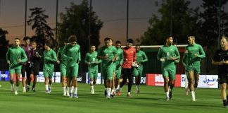 المنتخب المغربي يبدأ تدريباته استعداداً لمواجهة النيجر المنتخب المغربي يبدأ تدريباته استعداداً لمواجهة النيجر