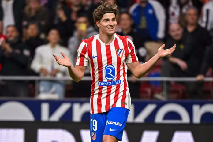 ألفاريز يقود أتلتيكو مدريد لهزم رايو فاييكانو بهاتريك مثير في الليغا
