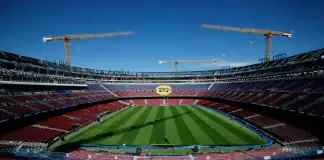 برشلونة يعود إلى كامب نو: تدريب مفتوح أول بعد الترميم – 23 ألف متفرج يوم 7 نوفمبر برشلونة يعود لكامب نو: تدريب مفتوح 7 نوفمبر بسعة 23 ألف