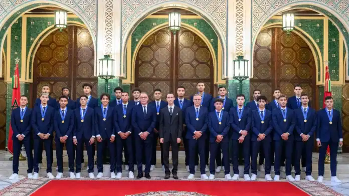 مكافآت 400 مليون لأبطال المغرب U20 في كأس العالم