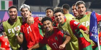 المنتخب المغربي يتألق ويتأهل إلى ربع نهائي مونديال الشباب 2025 بفوز على كوريا الجنوبية المغرب يهزم كوريا 2-1 ويتأهل لربع نهائي مونديال الشباب 2025