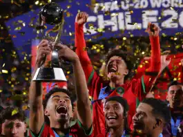 المغرب يعيش لحظات تاريخية: الأشبال يحصدون لقب كأس العالم المغرب يحتفل بلقب كأس العالم للشباب التاريخي