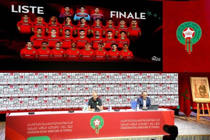 قائمة المغرب لمواجهتي البحرين والكونغو.. غيابات بالجملة