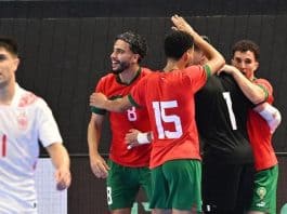 أسود الفوتسال المغربيون يسحقون إسبانيا برباعية مذهلة أسود الفوتسال يفوزون على إسبانيا 4-2 في الودية الأولى