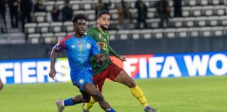 لكونغو الديمقراطية تفاجئ الكاميرون وتعبر إلى نهائي الملحق الإفريقي المؤهل لمونديال 2026 الكونغو الديمقراطية تهزم الكاميرون وتتأهل لنهائي الملحق الإفريقي