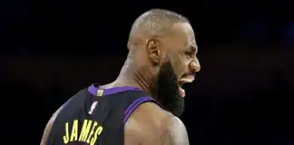 ليبرون جيمس يعود في موسم 23 تاريخي: «كان من الرائع أن أكون هناك» بعد 14 مباراة غياب ليبرون جيمس يعود في موسم 23 تاريخي: 11+12 في فوز ليكرز 140-126 على يوتا