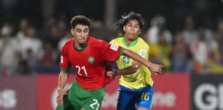 مغامرة شباب أسود الأطلس تنتهي في ربع نهائي كأس العالم تحت 17 سنة: هزيمة دراماتيكية أمام البرازيل المغرب يخسر 1-2 أمام البرازيل في ربع نهائي مونديال U17: مسيرة طموحة تنتهي بوقوف أمام السيليساو