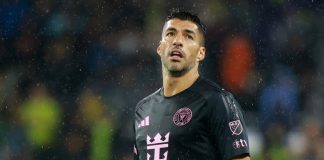 انتر ميامي يفقد سواريز في التصفيات الحاسمة: ايقاف بسبب ضربة لناهارا! سواريز يوقف مباراة: انتر ميامي يفقده في بلاي اوف MLS امام ناشفيل