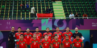 ألعاب التضامن الإسلامي: المنتخب المغربي للفوتسال يتأهل إلى نصف النهائي بفوز ساحق 4-0 على أفغانستان المغرب يتأهل إلى نصف نهائي فوتسال ألعاب التضامن الإسلامي: 4-0 على أفغانستان