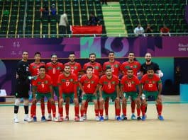 المنتخب الوطني يواجه إيران في نهائي ألعاب التضامن الإسلامي بحثا عن الذهبية المغرب يواجه إيران في نهائي ألعاب التضامن الإسلامي 11 نوفمبر