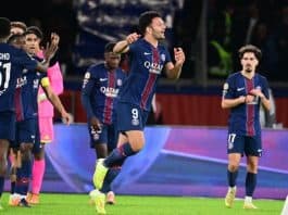 الدوري الفرنسي يشتعل في الجولة 11: باريس سان جيرمان يحافظ على الصدارة بصعوبة – نتائج مثيرة وتعادلات ساخنة نتائج الدوري الفرنسي J11: PSG 1-0 نيس، رين 4-1 ستراسبورغ