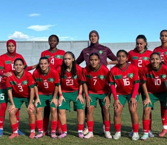 فازت منتخب أطلس النسائي على الجزائر بنتيجة 4:0 في بطولة شمال إفريقيا للناشئات المنتخب النسوي U20 يسحق الجزائر 4-1 في بطولة ناشئات إفريقيا