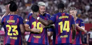 برشلونة يتلقى عرضًا مغربيًا لودية ديسمبر: خيار قريب يخفف الأزمة المالية برشلونة يدرس ودية في المغرب ديسمبر: عرض يخفف الأزمة المالية