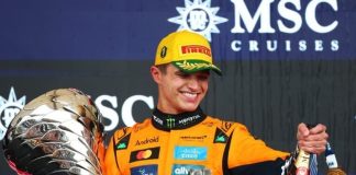 لاندو نوريس يفوز بسباق جائزة البرازيل الكبرى المثير.. انتونيلي يحافظ على المركز الثاني امام فيرستابن نوريس يفوز بجائزة البرازيل الكبرى 2025: انتونيلي ثاني، فيرستابن ثالثا من الصيانة