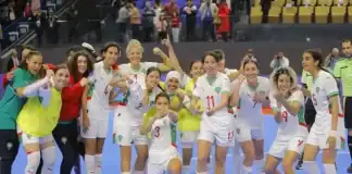 المنتخب الوطني النسوي يواجه بولندا في اختبار حاسم للتأهل إلى ربع نهائي كأس العالم للفوتسال المنتخب النسوي يواجه بولندا اليوم للتأهل إلى ربع نهائي كأس العالم