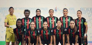 النهضه النسويه للفارس تصل الى نصف نهائي دوري ابطال افريقيا للسيدات للمره الخامسه على التوالي الفارس النسوي يتاهل لنصف نهائي دوري ابطال افريقيا للسيدات: الفوز الخامس متتاليا