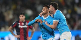 نابولي يتوج بكأس السوبر الإيطالي للمرة الثالثة بفوز ساحق على بولونيا نابولي يفوز بكأس السوبر الإيطالي!