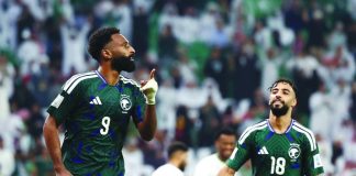 السعودية تفتتح كأس العرب بفوز صعب على عُمان بفضل «الدوسري» (2-1) السعودية تفوز 2-1 على عُمان في افتتاح كأس العرب 2025.. ثنائية الدوسري