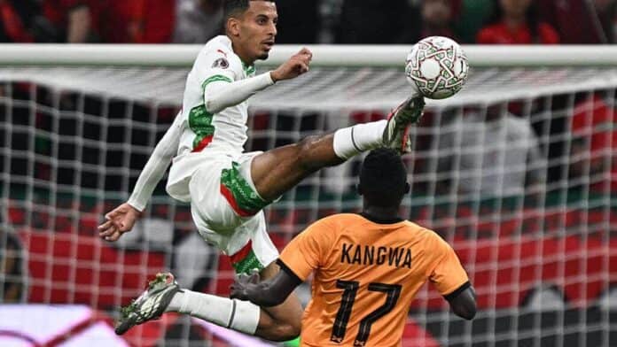 الأسود تسحق زامبيا 3-0 وتتصدر المجموعة!