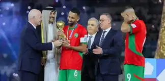 إنفانتينو يهنئ المغرب بتتويجه بلقب كأس العرب فيفا 2025 إنفانتينو يهنئ المغرب بلقب كأس العرب!