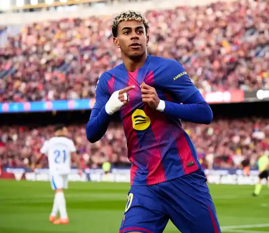لامين يامال يتوج بجائزة أفضل لاعب في الدوري الإسباني لشهر نوفمبر لامين يامال أفضل لاعب نوفمبر بالليغا
