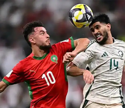 المغرب الرديف يفوز على السعودية ويصعد متصدراً إلى ربع نهائي كأس العرب المغرب يهزم السعودية ويتصدر لربع الكأس