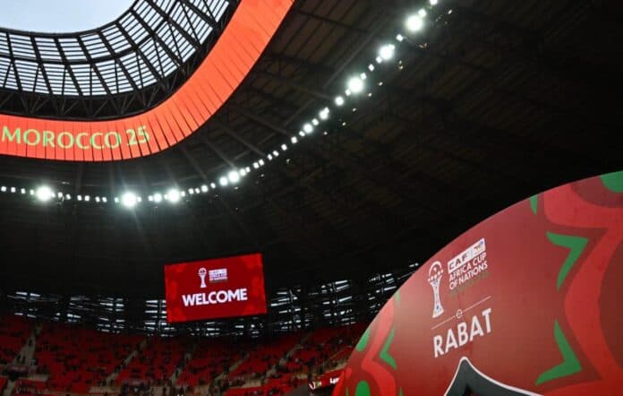 جماهير المغرب قلعة الأسود في الكان 2025!