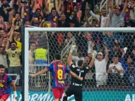 برشلونة يمزق شباك أتلتيك بيلباو بخمسة أهداف ويحجز تذكرة النهائي في السوبر الإسباني برشلونة يسحق بيلباو 5-0 ويبلغ نهائي السوبر