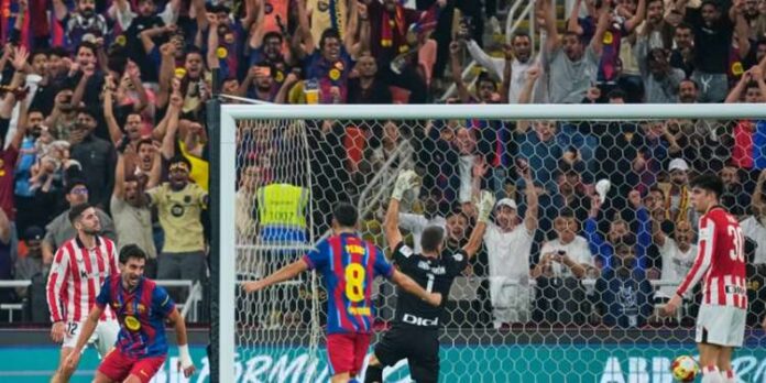 برشلونة يسحق بيلباو 5-0 ويبلغ نهائي السوبر