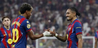 برشلونة يتجاوز راسينغ بسهولة ويضمن مقعده في ربع نهائي كأس الملك برشلونة يتأهل لربع نهائي كأس الملك بفوز سهل على راسينغ