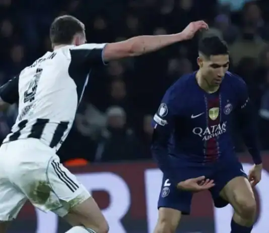 سان جرمان يتعادل مع نيوكاسل ويُرافق الإنجليز إلى ملحق دوري أبطال أوروبا سان جرمان يتعادل مع نيوكاسل ويذهب للملحق بدوري الأبطال