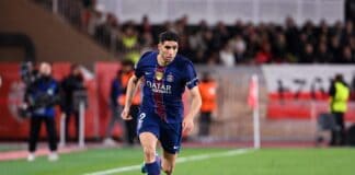 حكيمي يتألق ويقود باريس سان جيرمان للريمونتادا الكبيرة أمام موناكو في دوري الأبطال حكيمي يقود باريس للريمونتادا أمام موناكو في أبطال أوروبا