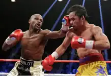 Mayweather et Pacquiao se retrouvent pour un nouveau combat après 11 ans d’absence Sphere accueille la plus grande revanche de l’histoire de la boxe ميويزر وباكياو يعودان للثأر في 2026 بمليار دولار