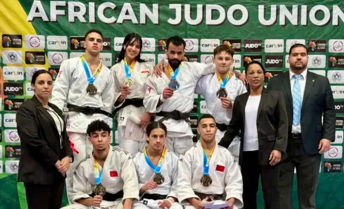 الجيدو المغربي يحصد 7 ميداليات في تونس (فضية و6 برونزيات للكبار)