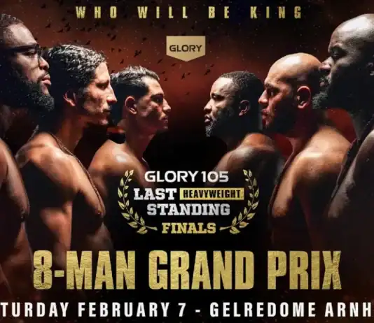 المغرب يتربع على عرش GLORY 105: فرصة تاريخية للتتويج بلقب الوزن الثقيل GLORY 105: بنزيد وبشيري يطاردان لقب الوزن الثقيل