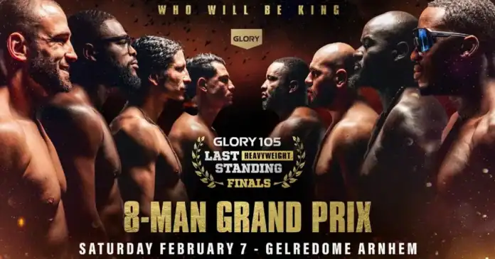 GLORY 105: بنزيد وبشيري يطاردان لقب الوزن الثقيل