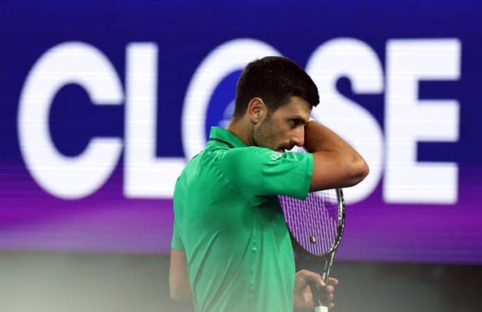 دجوكوفيتش ينسحب من بطولة قطر المفتوحة بسبب الإجهاد