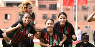 الجيش الملكي يقترب من عرش البطولة الوطنية النسوية بعد سحق فينيكس المراكشي 8-0 الجيش الملكي يسحق فينيكس 8-0 ويقترب من صدارة البطولة النسوية