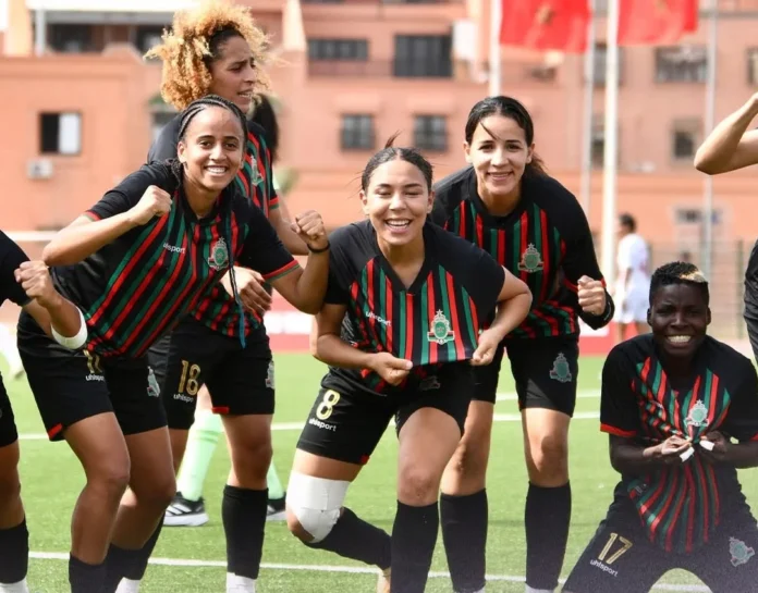 الجيش الملكي يسحق فينيكس 8-0 ويقترب من صدارة البطولة النسوية