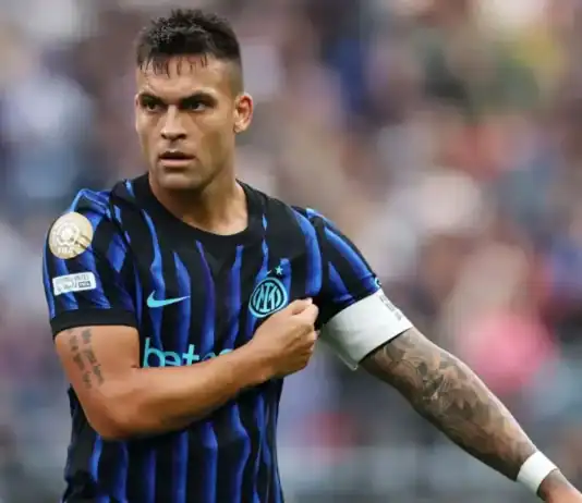 غياب لاوتارو مارتينيز قائد إنتر لمدة شهر تقريباً بعد إصابة عضلية لاوتارو مارتينيز يُصاب ويغيب شهراً عن إنتر