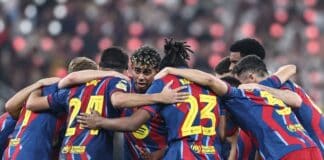 برشلونة أول المتأهلين رسمياً إلى دوري أبطال أوروبا 2026-2027 برشلونة أول المتأهلين لدوري أبطال أوروبا 2027