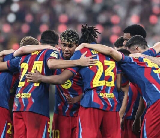 برشلونة أول المتأهلين رسمياً إلى دوري أبطال أوروبا 2026-2027 برشلونة أول المتأهلين لدوري أبطال أوروبا 2027