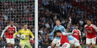 مانشستر سيتي يُتوج بلقب كأس الرابطة الإنجليزية بفوز مثير 2-0 على أرسنال مانشستر سيتي يُذل أرسنال 2-0 ويتوج بكأس الرابطة.. ثنائية أورايلي تقلب الموازين!