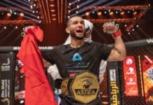 إكزافيير علاوي يحافظ على لقبه في «محاربي الإمارات» ويؤكد هيمنته علاوي يحافظ على لقب محاربي الإمارات