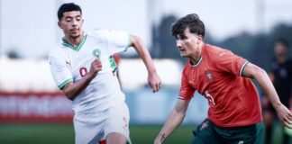 منتخب المغرب U18 يخسر أمام البرتغال في الدوري الدولي المغرب U18 يخسر أمام البرتغال في الدوري الدولي