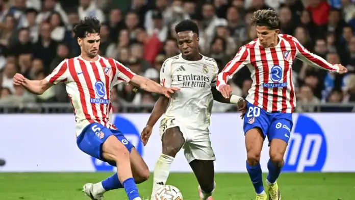 فينيسيوس يسجل ثنائية ويقود ريال مدريد لفوز 3-2 مثير على أتلتيكو في ديربي مدريد