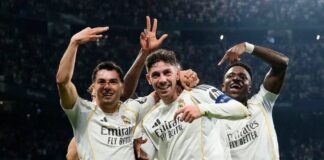 ثلاثية فالفيردي تقود ريال مدريد لاكتساح مانشستر سيتي في دوري الأبطال هاتريك فالفيردي يقود ريال مدريد للفوز على مانشستر سيتي