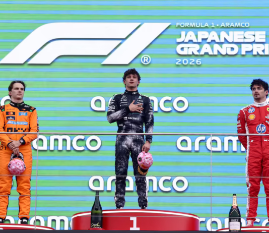 أنتونيلي يفوز بجائزة اليابان ويعتلي صدارة بطولة الفورمولا 1 أنتونيلي يفوز بجائزة اليابان ويتصدر البطولة